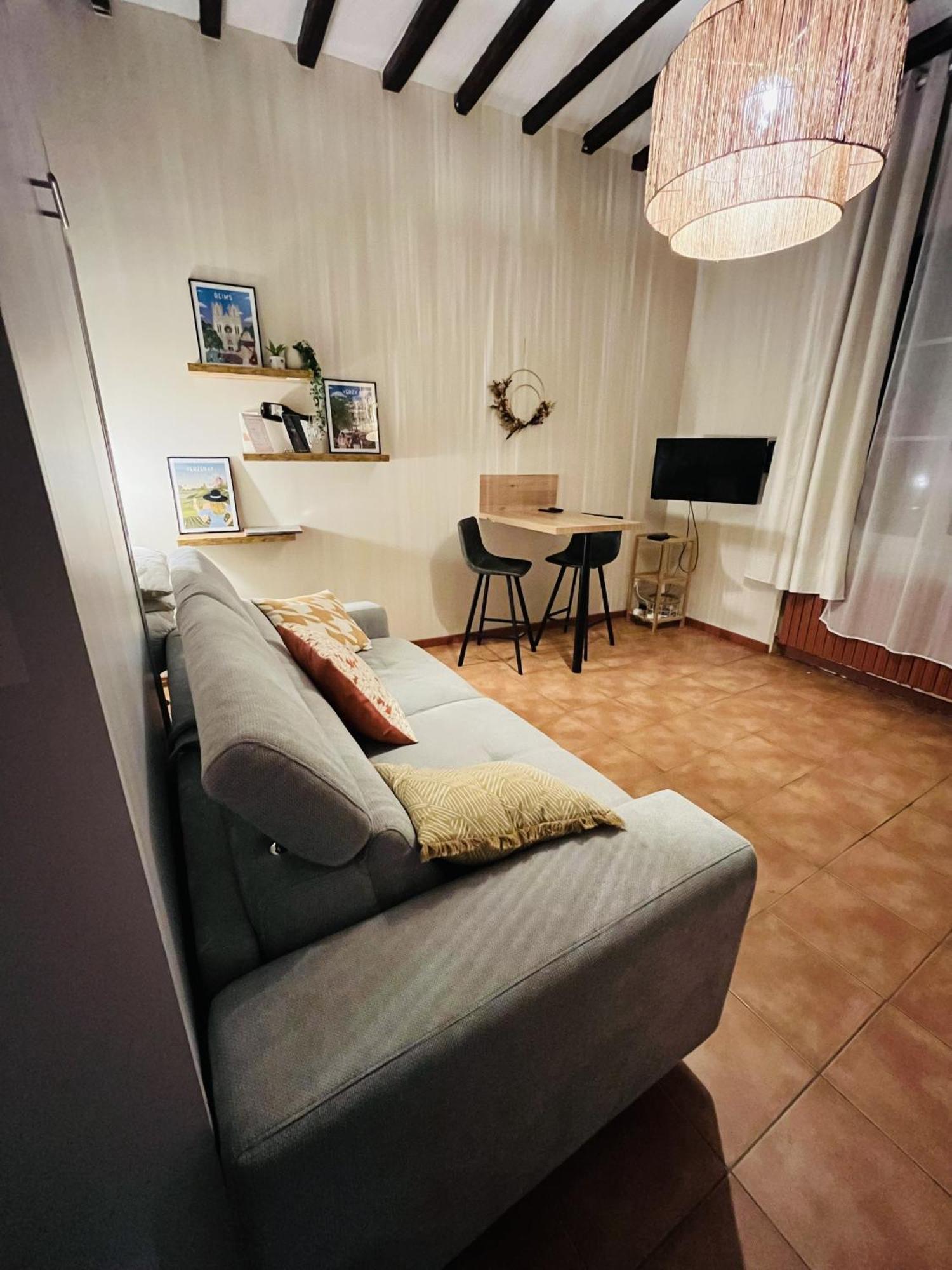Logement, Plein Centre Du Village De Verzy Esterno foto